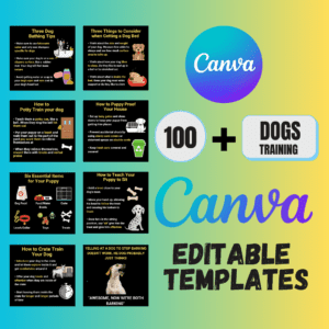 100-Dogs-Training-Canva-Editable-Templates-for-Social-Media