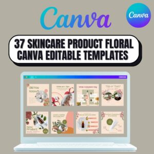 37-Skincare-Product-Floral-Brown-Canva-Editable-Templates-for-Social-Media-
